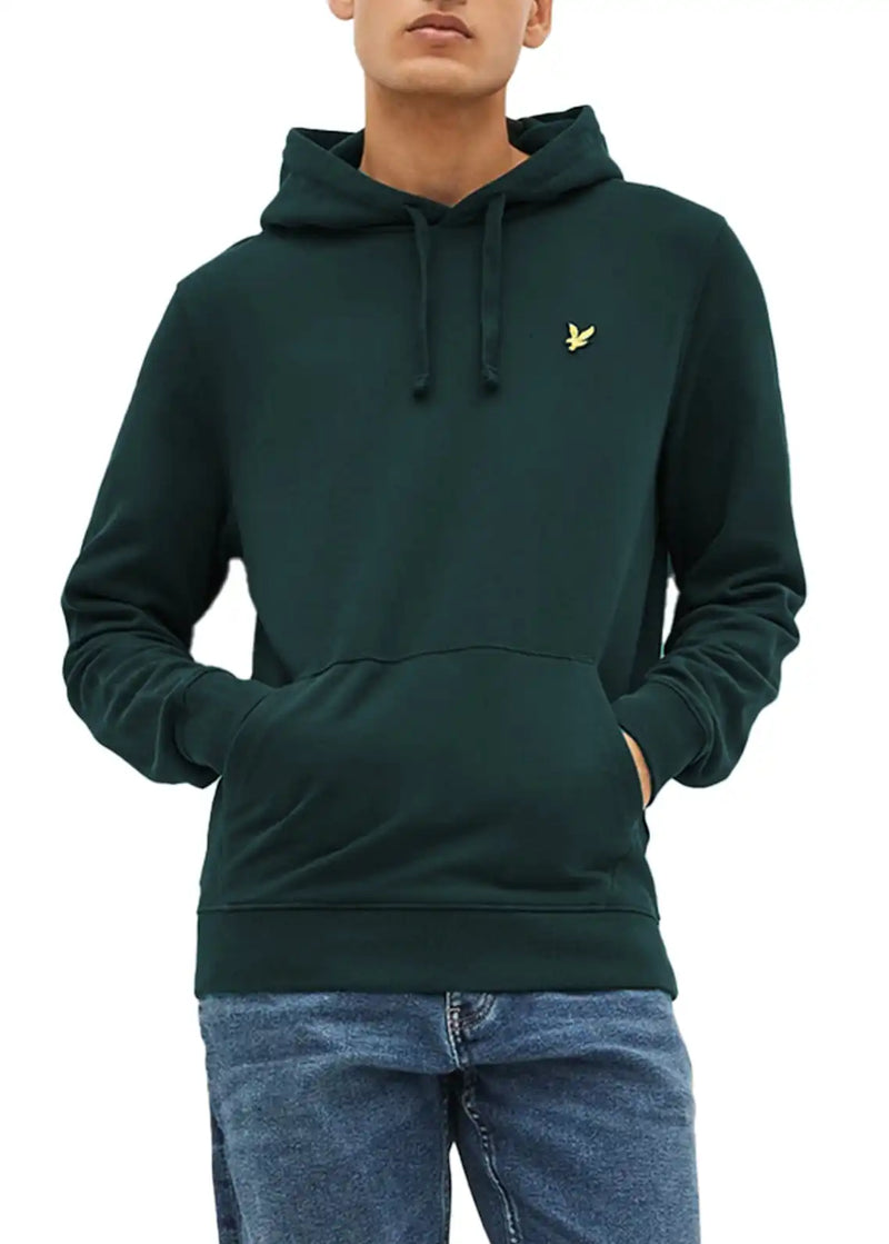 Lyle & Scott Mens Pullover Hoodie Argyle Teal Northern Ireland Belfast