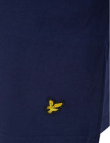 Lyle & Scott Mens Pyjama Set Charlie Grey Marl / Peacoat Navy
