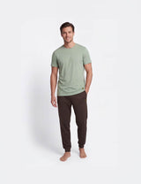 Lyle & Scott Mens Pyjamas Cash Tea - Seal Brown Northern Ireland