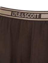 Lyle & Scott Mens Pyjamas Cash Tea - Seal Brown Northern Ireland