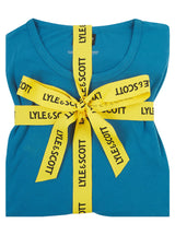 Lyle & Scott Mens Pyjamas Set Charlie Blue Sapphire/Peacoat Northern