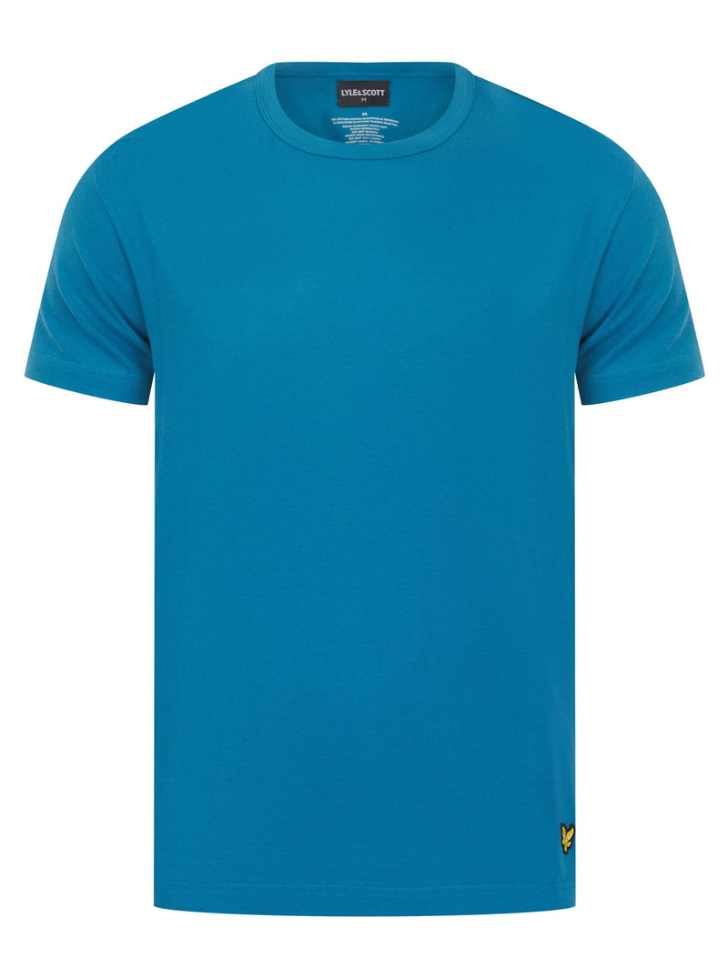 Lyle & Scott Mens Pyjamas Set Charlie Blue Sapphire/Peacoat Northern