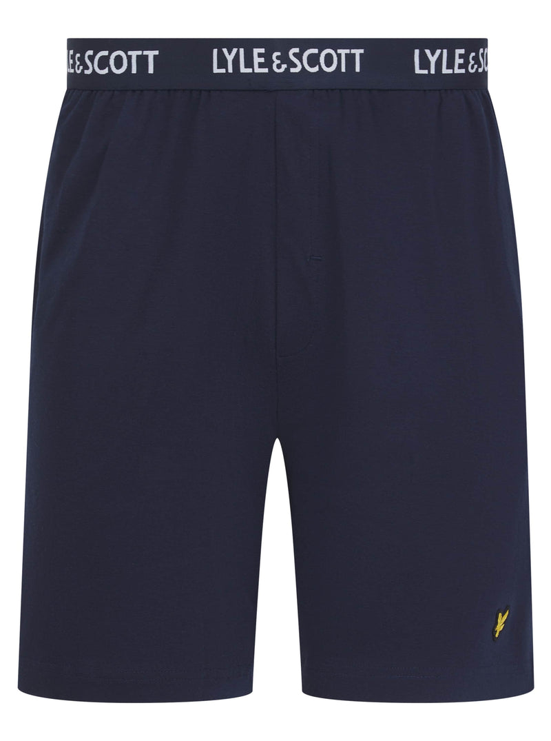Lyle & Scott Mens Pyjamas Set Charlie Blue Sapphire/Peacoat Northern