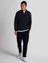 Lyle & Scott Mens Quarter Zip Jumper Dark Navy Northern Ireland