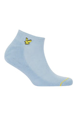 Lyle & Scott Mens Ross Sports Ankle Socks Blue/Green/Grey 7-11 UK