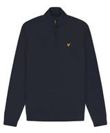 Lyle & Scott Mens Technical 1/4 Zip Midlayer ML1760G Dark Navy