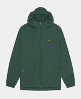 Lyle & Scott Mens Zip Through Hooded Jacket Argyle Teal Northern