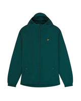 Lyle & Scott Mens Zip Through Hooded Jacket Malachite Green Northern