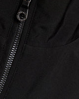 Lyle & Scott Mesh Back Softshell Funnel Neck Gilet Jet Black Northern