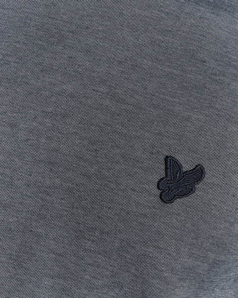 Lyle & Scott Pique Interlock T Shirt Chambray Blue Northern Ireland