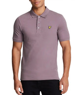 Lyle & Scott Plain Polo Shirt Highland Mauve Northern Ireland Belfast