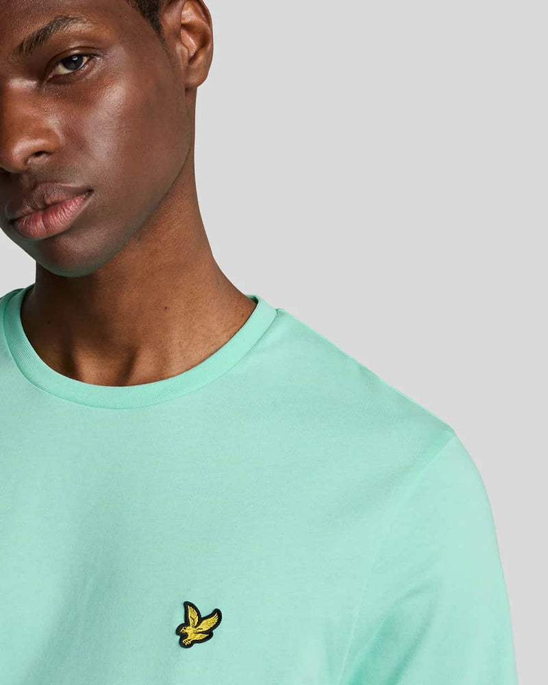 Lyle & Scott Plain T-Shirt Aquamarine Northern Ireland Belfast