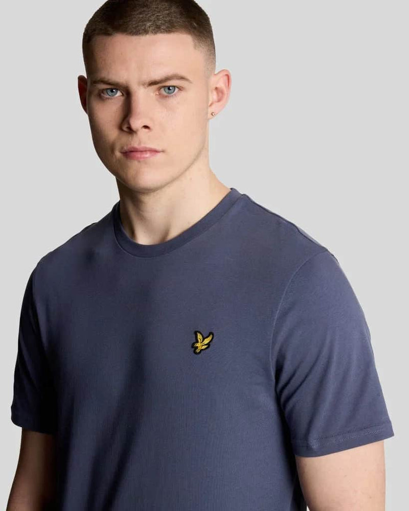 Lyle & Scott Plain T-Shirt Cool Indigo Northern Ireland Belfast