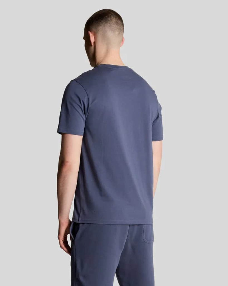 Lyle & Scott Plain T-Shirt Cool Indigo Northern Ireland Belfast