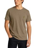 Lyle & Scott Plain T-Shirt Khaki Ash Green Northern Ireland Belfast