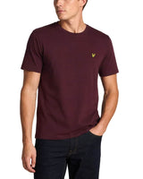 Lyle & Scott Plain T-Shirt Noir Plum Northern Ireland Belfast