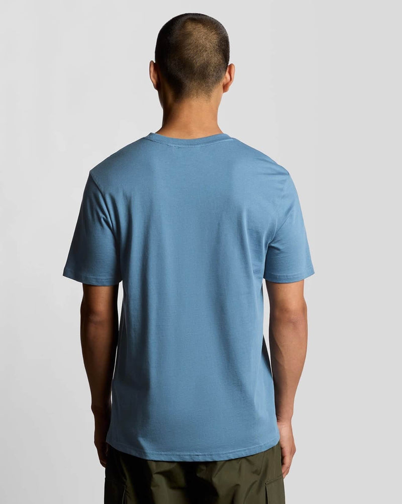 Lyle & Scott Plain T Shirt Ocean Sky Northern Ireland Belfast