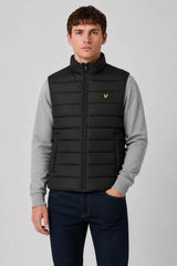 Lyle & Scott Quilted Gilet Jet Black Northern Ireland Belfast
