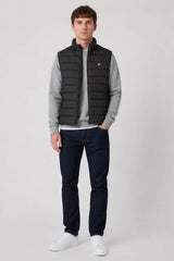Lyle & Scott Quilted Gilet Jet Black Northern Ireland Belfast