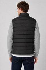 Lyle & Scott Quilted Gilet Jet Black Northern Ireland Belfast