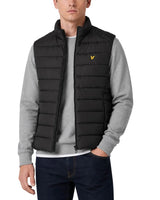 Lyle & Scott Quilted Gilet Jet Black Northern Ireland Belfast