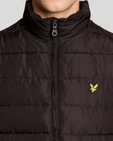Lyle & Scott Quilted Gilet Jet Black Northern Ireland Belfast