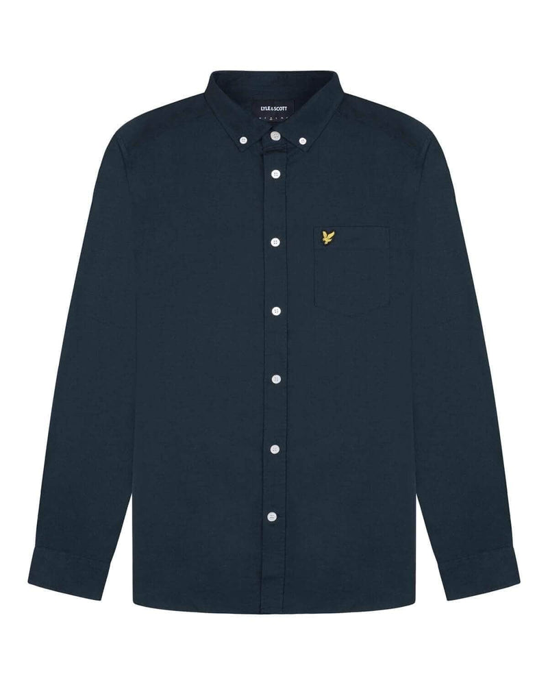 Lyle & Scott Regular Fit Oxford Shirt Dark Navy