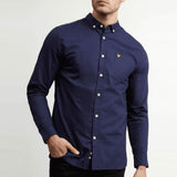 Lyle & Scott Regular Fit Oxford Shirt Dark Navy