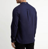 Lyle & Scott Regular Fit Oxford Shirt Dark Navy