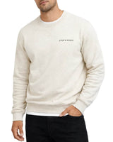 Lyle & Scott Script Heavyweight Loopback Crew Neck Sweatshirt Ice