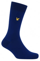 Lyle & Scott Socks 3 Pack Gift Box Flanders Stripe - Beacon Blue
