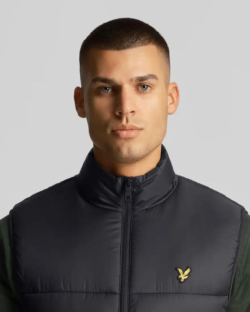 Lyle & Scott Wadded Gilet Body Warmer Black Northern Ireland Belfast