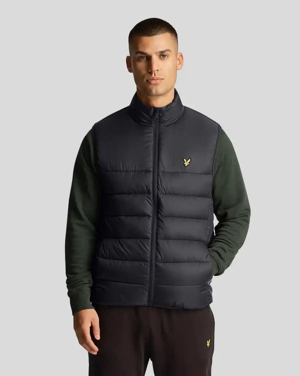 Lyle & Scott Wadded Gilet Body Warmer Black Northern Ireland Belfast