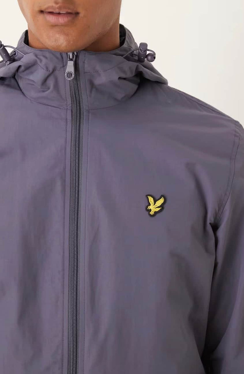 Lyle & Scott Zip Through Hooded Jacket Graystone Northern Ireland