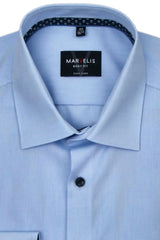 Marvelis Body Fit Dress Shirt 7502-64-11 Blue Northern Ireland Belfast