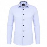 Marvelis Body Fit Formal Dress Shirt 7528-24-11 Blue Northern Ireland