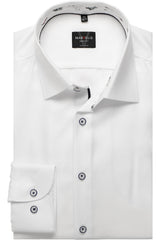 Marvelis Men’s Body Fit (Slim Fit) Dress Shirt 7529/14/00 White