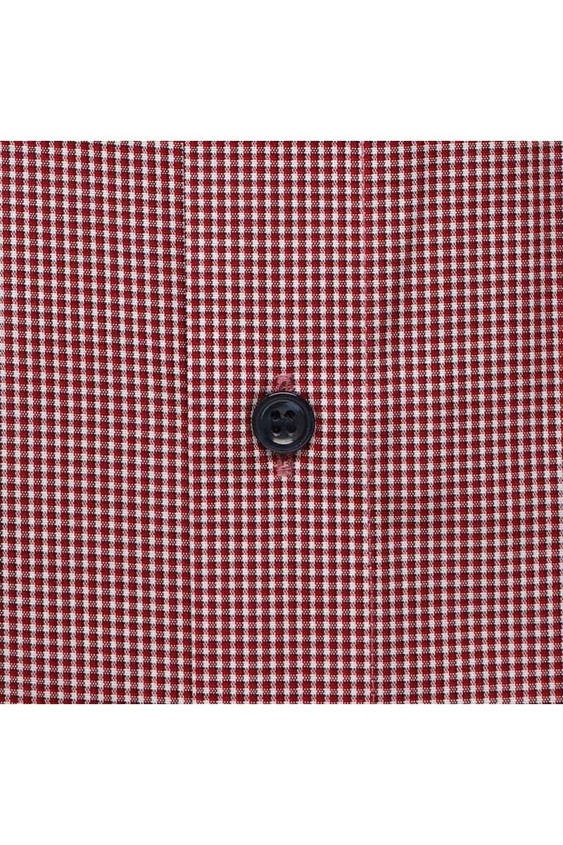Marvelis Mens Long Sleeve Dress Shirt Modern Fit 7232/44/35 Red/White