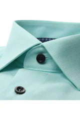 Marvelis Men’s Modern Fit Dress Shirt Light Green Ballynahinch