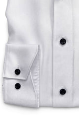 Marvelis Mens Modern Fit Formal Dress Shirt 7207-14-00 White Northern