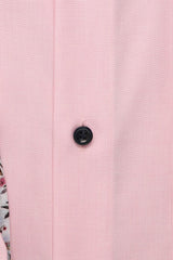 Marvelis Mens Modern Fit Formal Dress Shirt Pink Northern Ireland