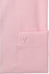 Marvelis Mens Modern Fit Formal Dress Shirt Pink Northern Ireland