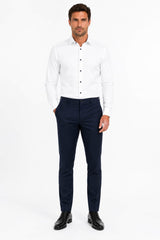 Marvelis Mens Modern Fit (Regular Fit) Formal Dress Shirt 7312-34-00