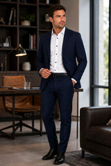 Marvelis Mens Modern Fit (Regular Fit) Formal Dress Shirt 7312-34-00