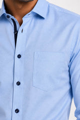 Marvelis Mens Modern Fit (Regular Fit) Formal Dress Shirt 7312-34-11