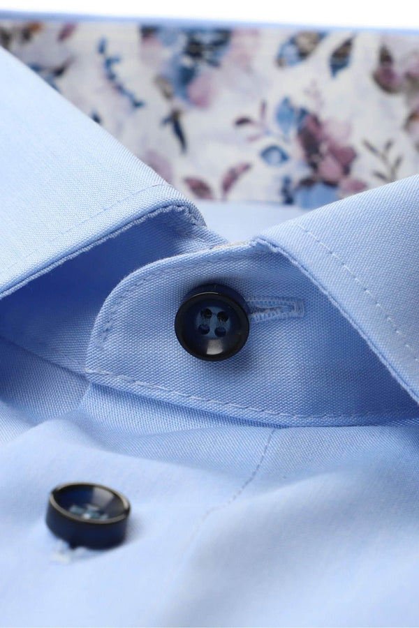 Marvelis Modern Fit Dress Shirt 7246/84/11 Blue Northern Ireland