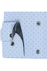 Marvelis-Modern Fit Shirt-Non Iron-Blue.