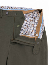 Meyer Chino Trousers Roma 2-5616/28 Moss Green Northern Ireland