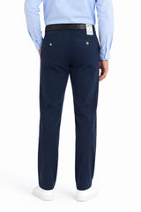 Meyer Chino Trousers Roma 2-5616/45 Navy Northern Ireland Belfast