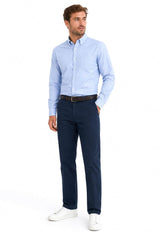 Meyer Chino Trousers Roma 2-5616/45 Navy Northern Ireland Belfast